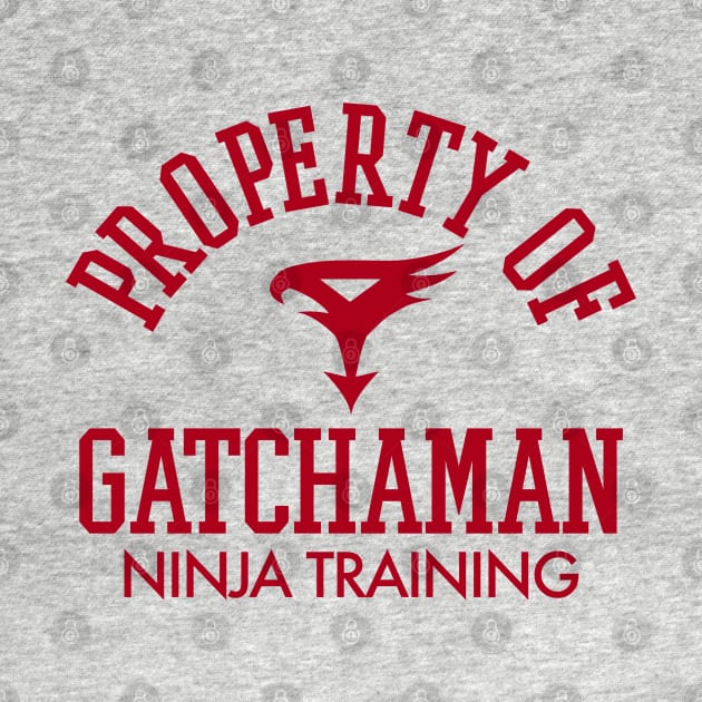 Gatchaman Battle of the Planets - Ninja training by KERZILLA
